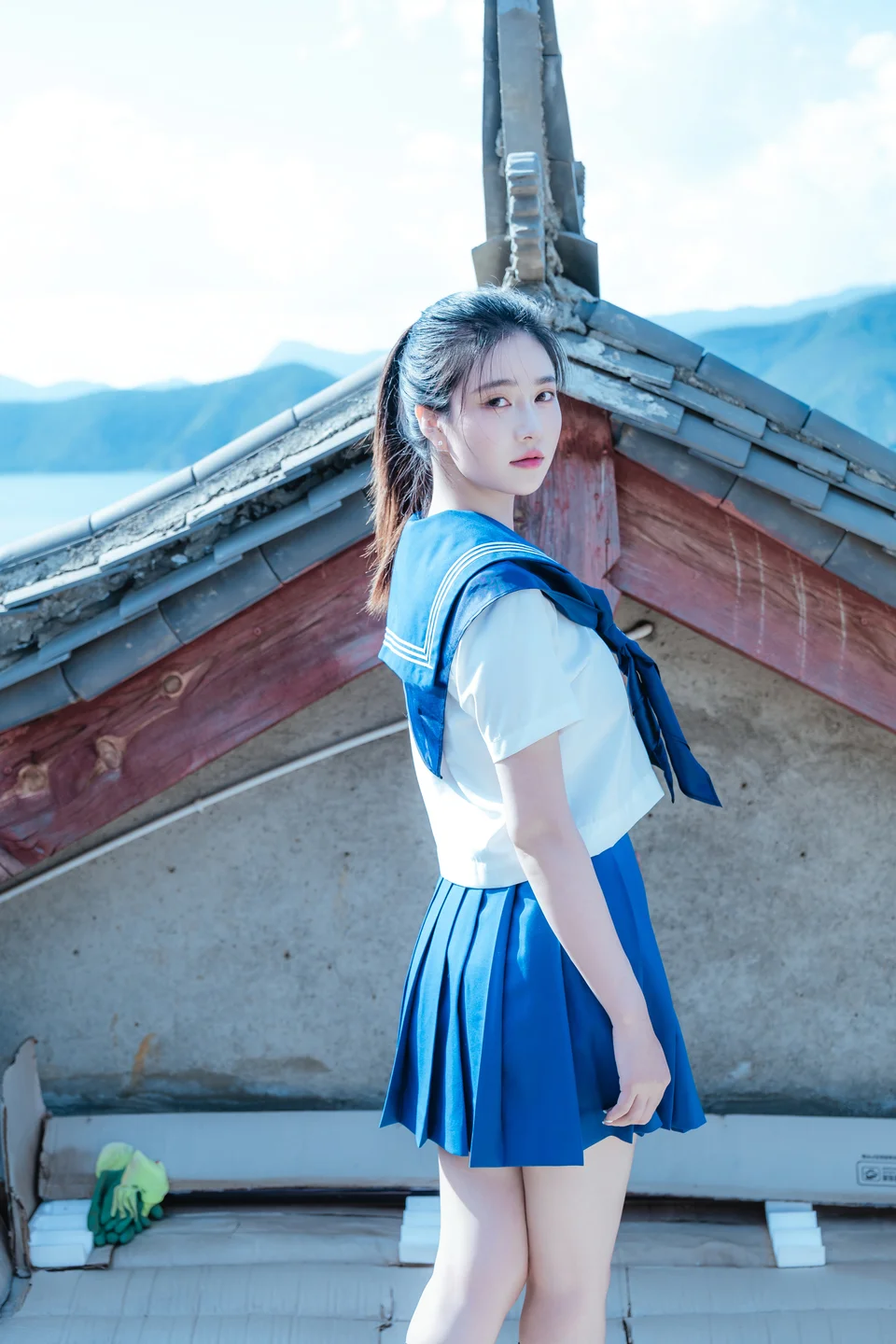 年年 - 泡沫之夏JK [78P-385MB] tg@simisebaisi 【丝足阁】043.webp